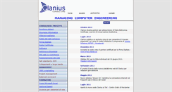 Desktop Screenshot of clanius.com