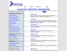 Tablet Screenshot of clanius.com